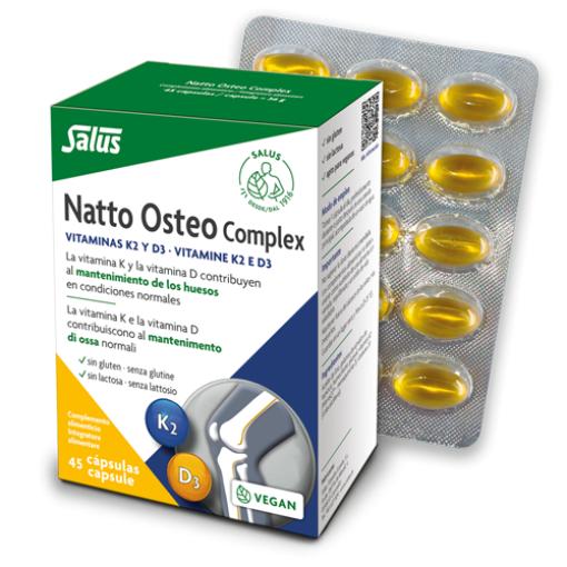 huesos y articulaciones NATTO OSTEO COMPLEX 45 CAPSULAS