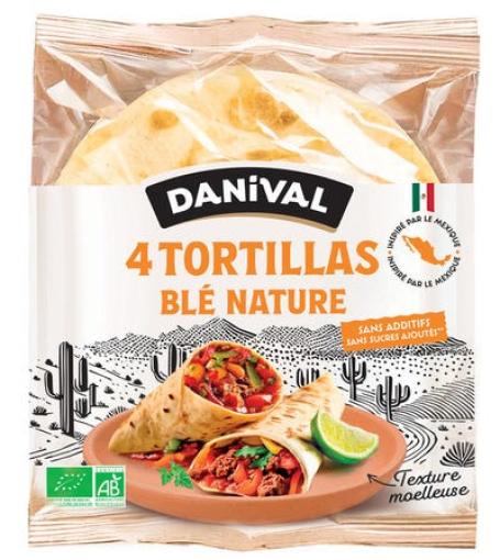 pan TORTILLA DE TRIGO 4 UDS BIO 300G