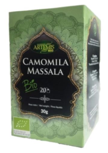 plantas en filtro INFUSION CAMOMILA MASSALA BIO 20 BOLSAS