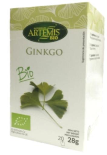 plantas en filtro INFUSION GINKGO BIO 20 BOLSAS