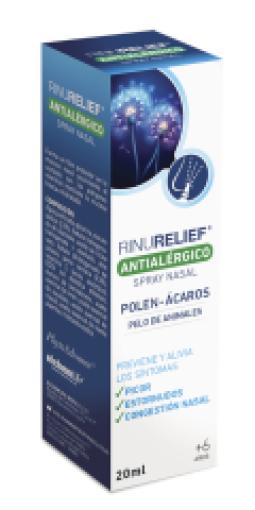 alergias RINURELIEF ANTIALERGICO SPRAY NASAL 20ML