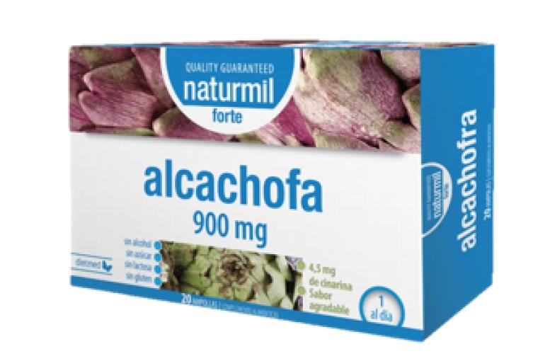 Alcachofa forte ampollas Naturmil 20 ampollas apoyo digestión ligera