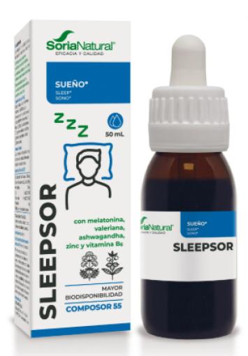 Composor 55 Sleepsor Soria Natural 50 ml complemento alimenticio descanso
