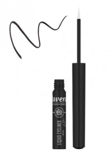 eyeliner líquido negro 01 Lavera delineado preciso